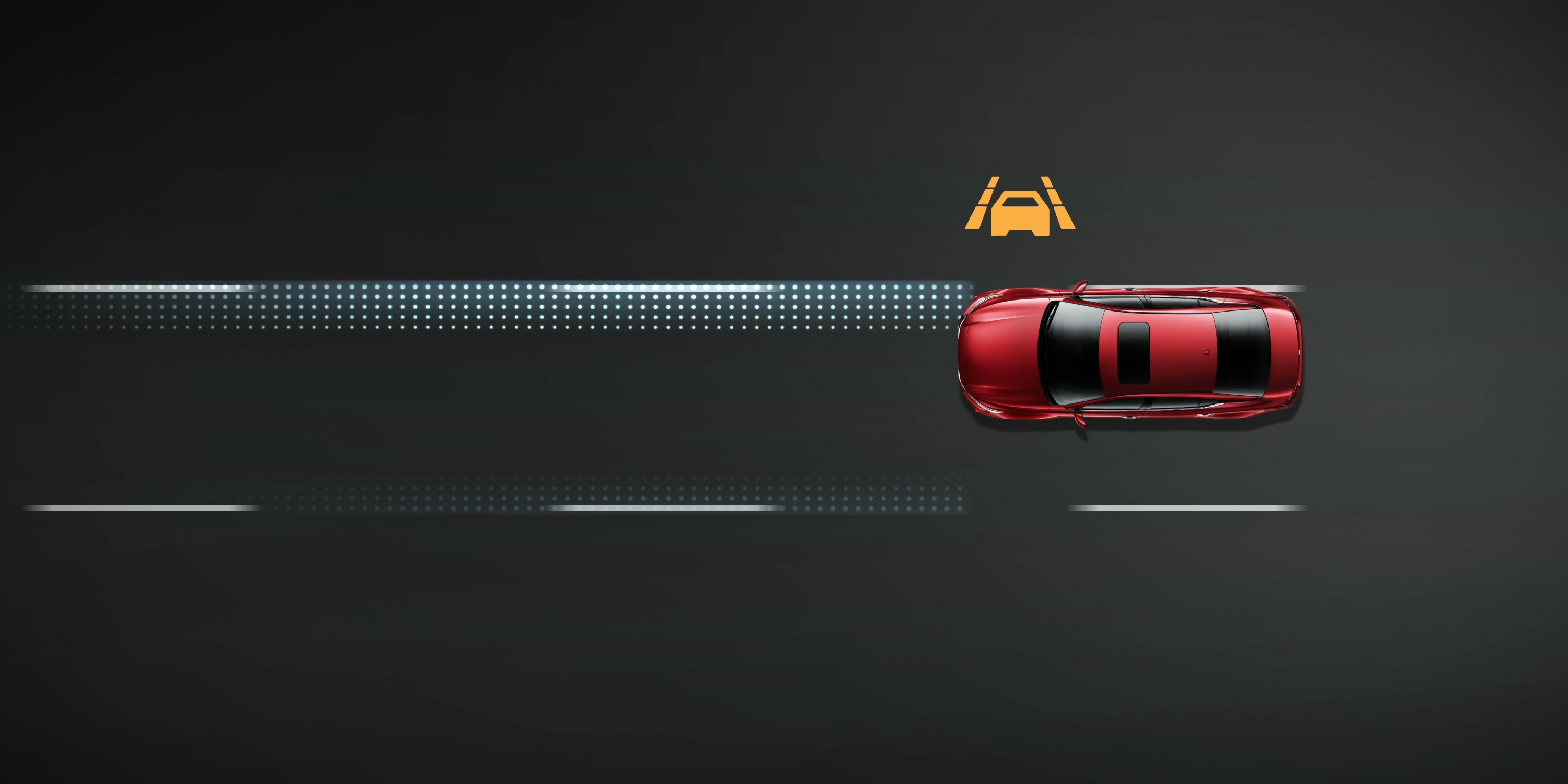 Nissan Altima Intelligent Lane Intervention Animation
